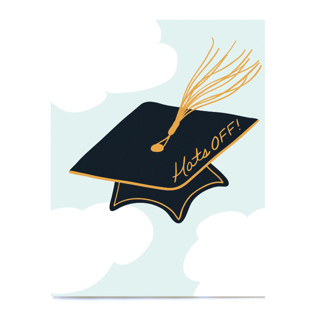 Hats Off Graduation Card Dote Note + Gift Hats Off Graduation Card Dote Note + Gift