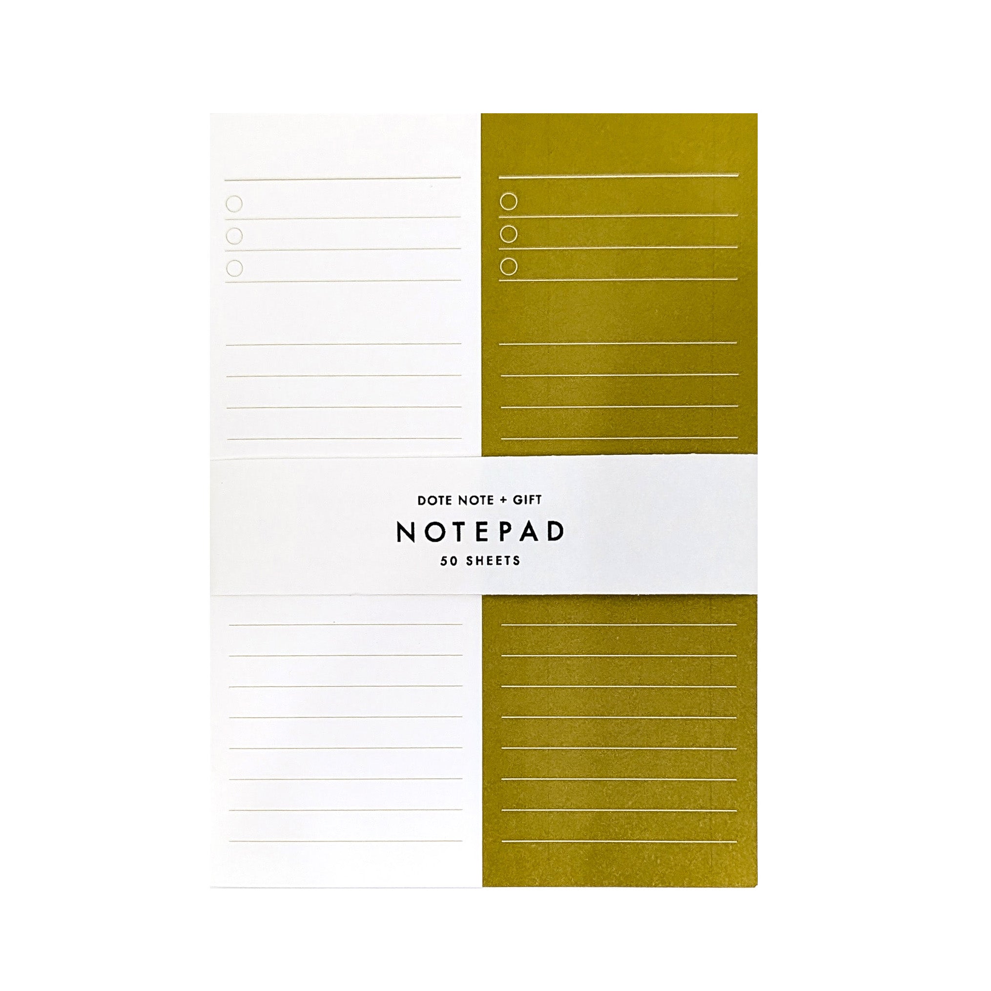 Olive Memo Notepad