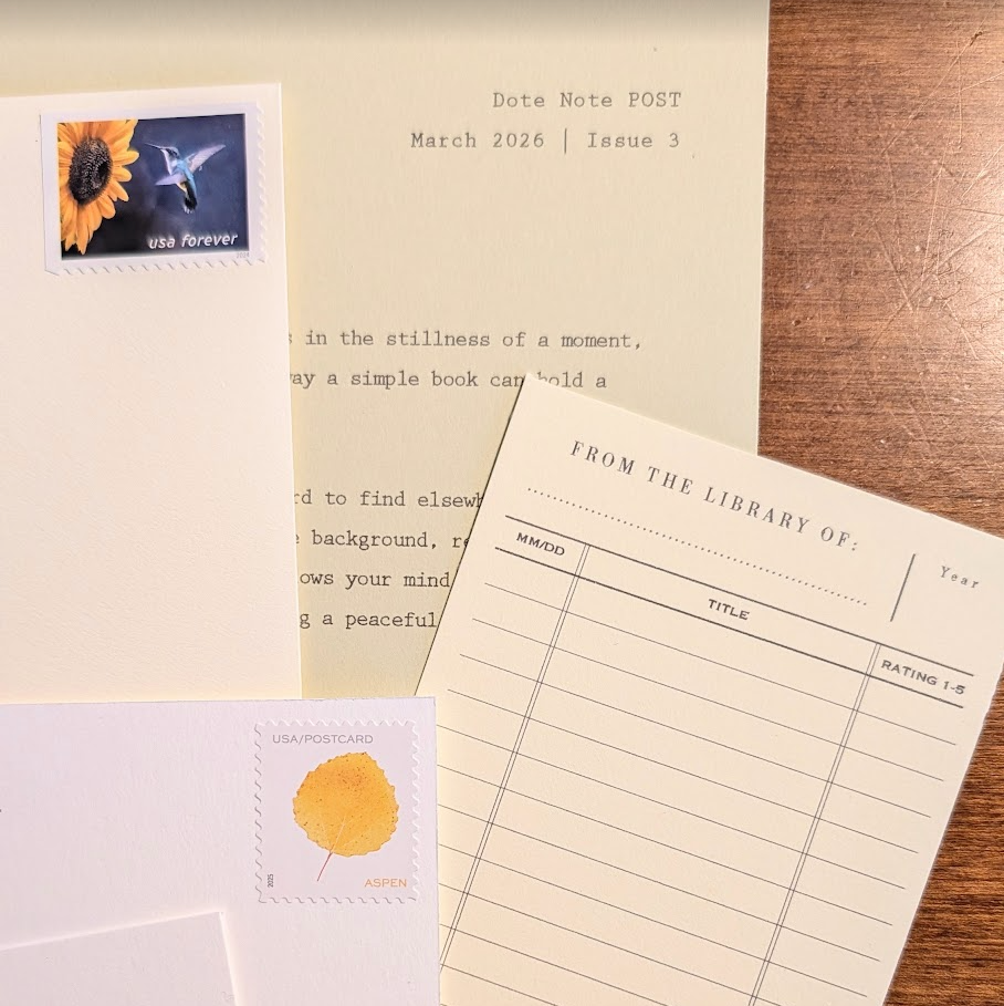 Dote Note Post | Monthly Snail Mail Club
