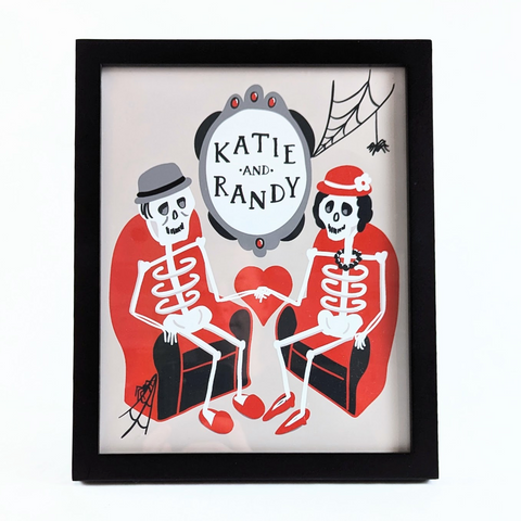 'Always + Forever' - CUSTOM NAMES - 'Art Print