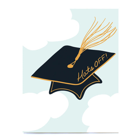 Hats Off • Graduation Card