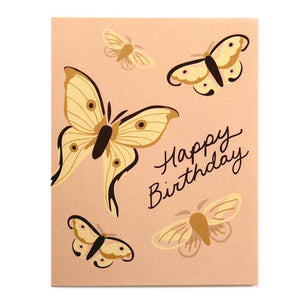 Papillon de Nuit • Birthday Card