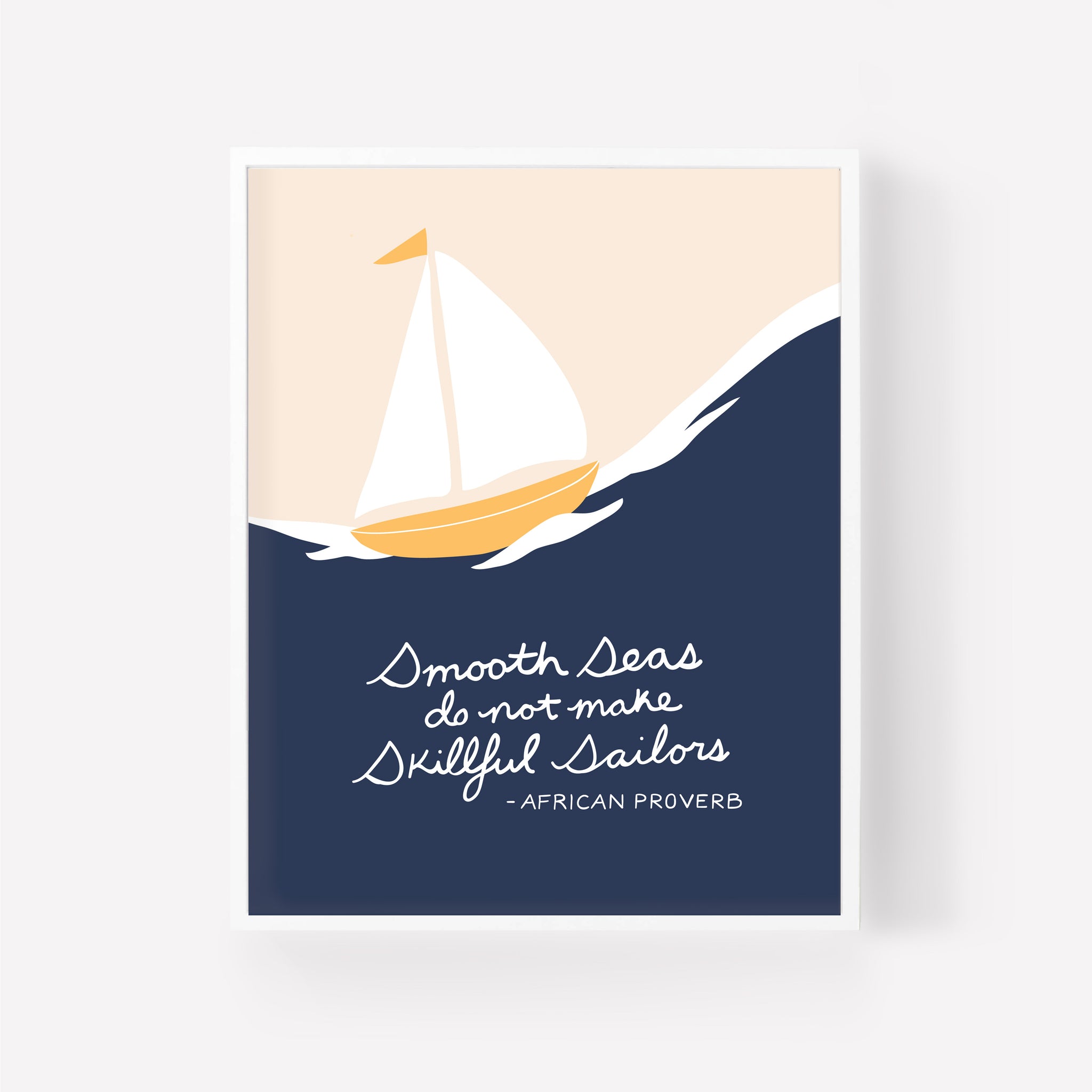 Smooth Seas • Art Print