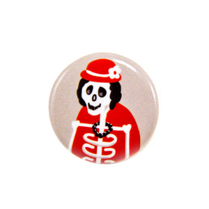 Daisy Skeleton • Button