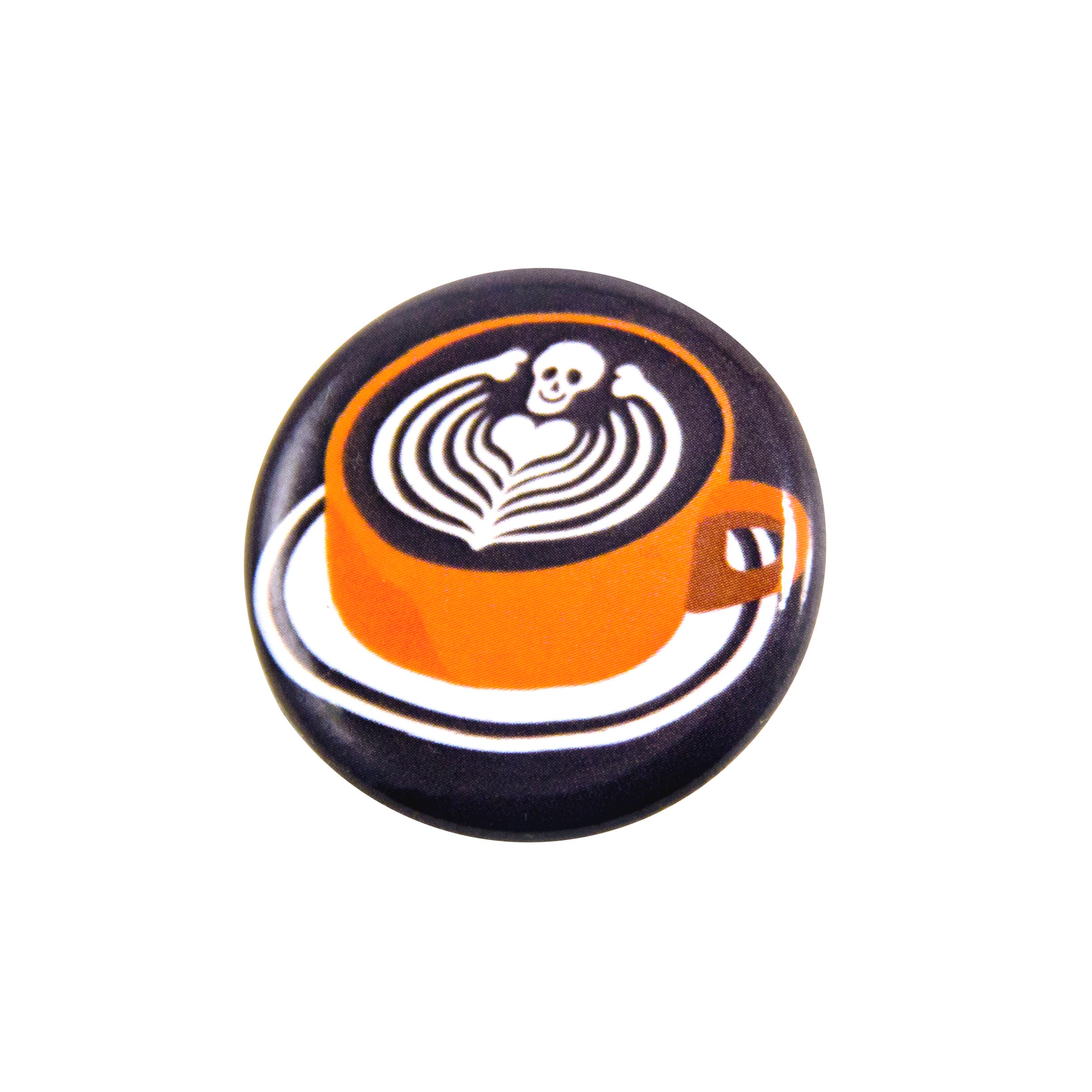 Skull Latte • Button