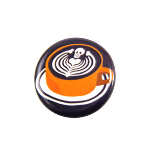 Skull Latte • Button