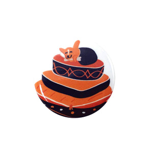 Corgi Dreams • Button