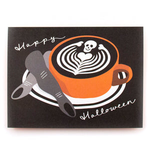 Halloween Latte • Halloween Card