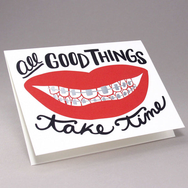 Good Things Take Time • Encouragement Card