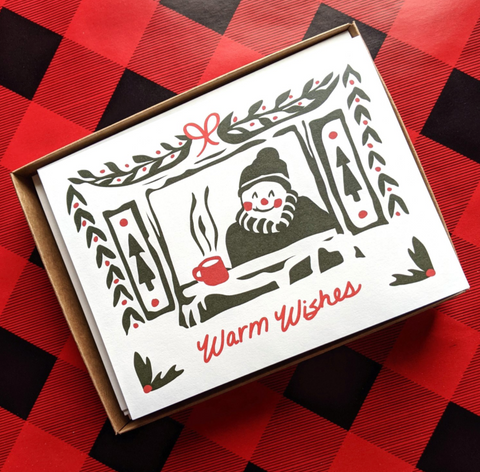 Snowman Warm Wishes • Boxed Notes