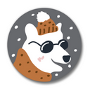 Polar Bear Cool • Button