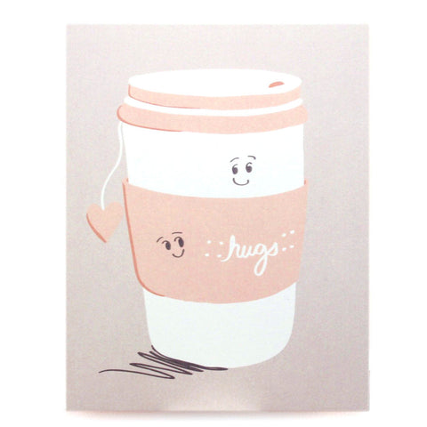 Coffee Hugs • Encouragement Card