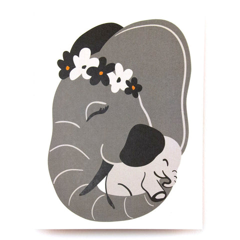 Baby Elephant • Baby Card