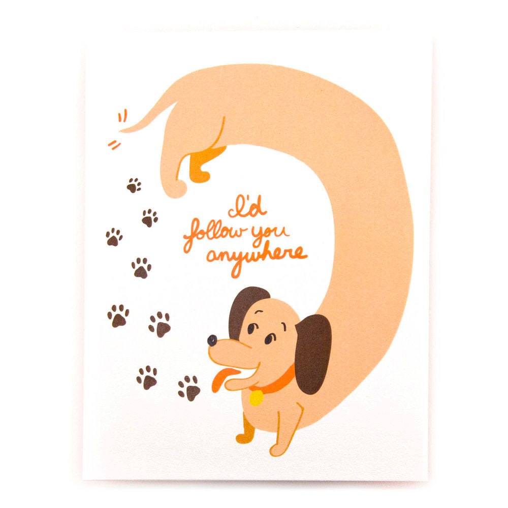 Follow You Anywhere • Love Card