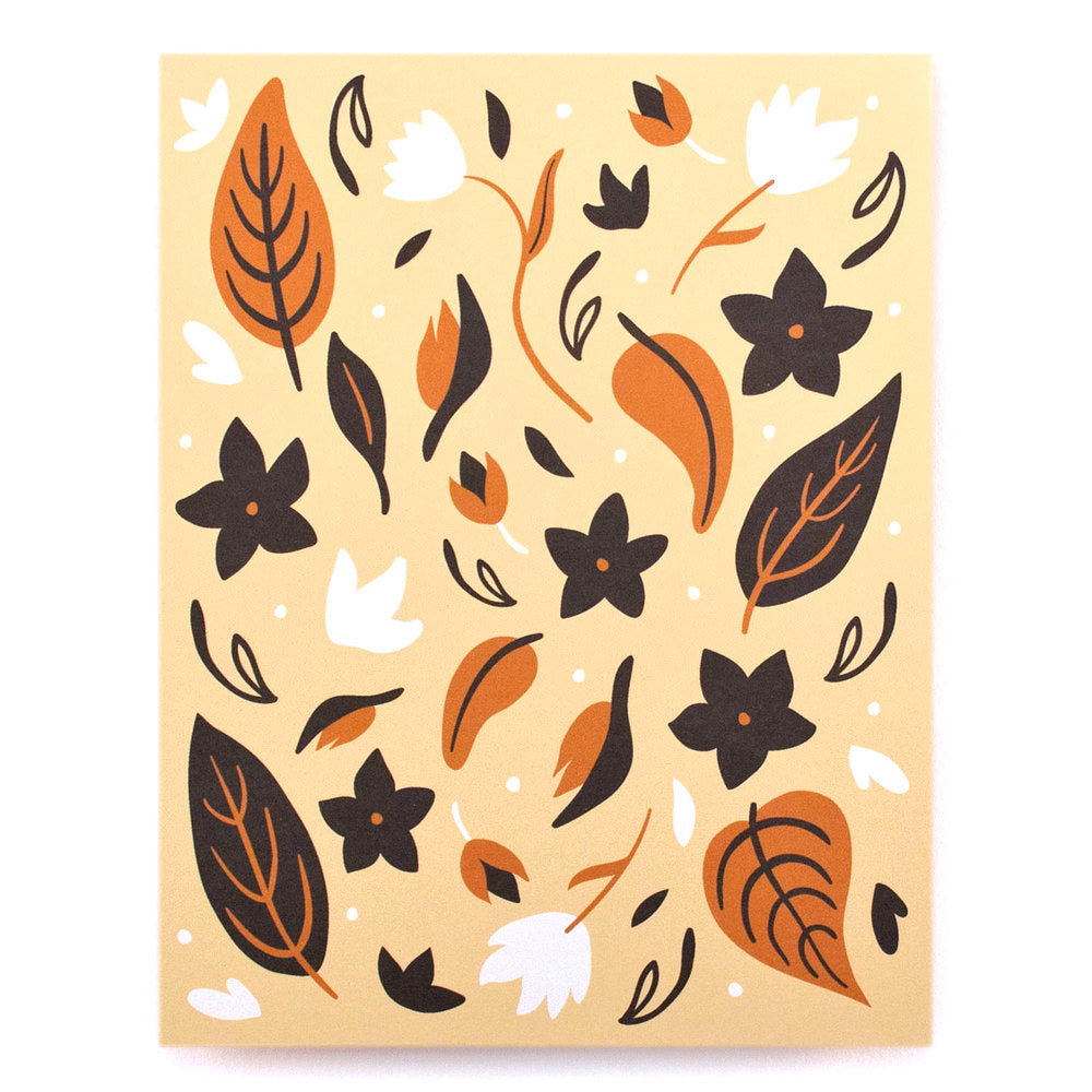 Cream Leaf • Everyday Card