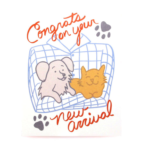 New Arrival • New Pet Card