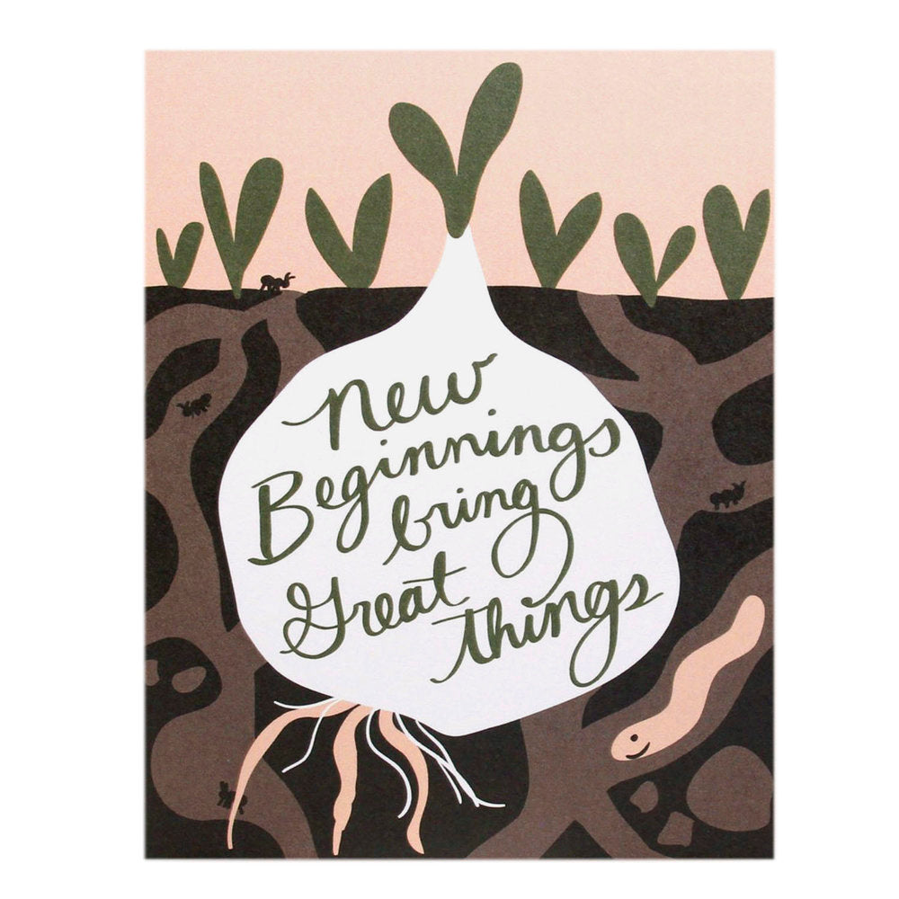 New Beginnings • Encouragement Card