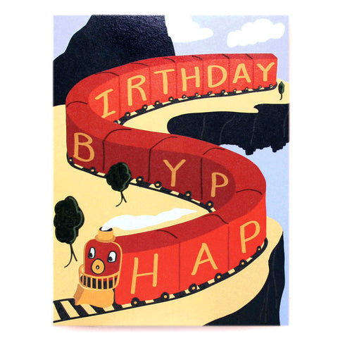 Birthday Train • Birthday Card