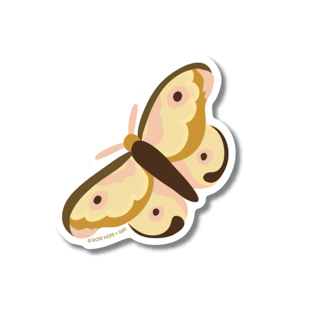 Papillon de Nuit Moth • Vinyl Sticker