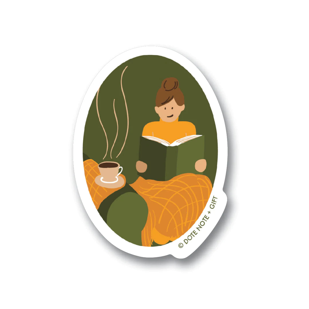 Peaceful Reading • Vinyl Sticker